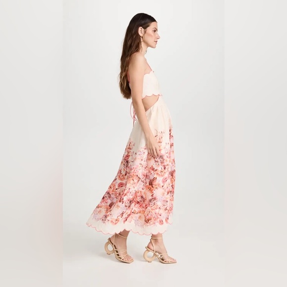 SOLD Zimmermann Devi Midi Linen Dress - size 0 | XS-S - Picture 9 of 15